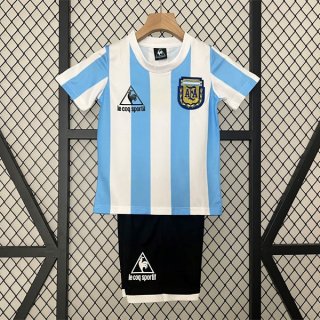 Maillot Argentine Domicile Retro Enfant 1986 Maillot Argentine Domicile Retro Enfant 1986