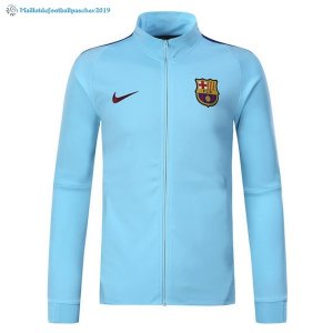 Veste Barcelona 2017 2018 Bleu Clair