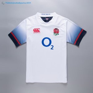 Maillot Rugby Angleterre Domicile 2017 2018 Blanc