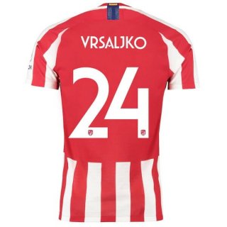 Thailande Maillot Atlético De Madrid NO.24 Vrsaljko 2019 2020 Rouge