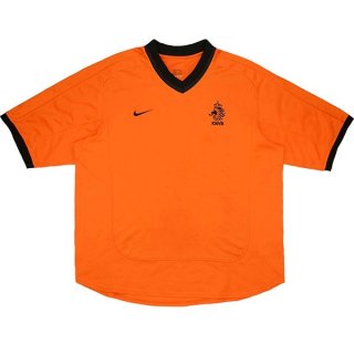 Thailande Maillot Pays Bas Replica Domicile Retro 2000 Orange