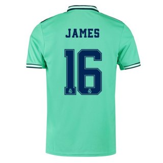 Maillot Real Madrid NO.16 James Third 2019 2020 Vert