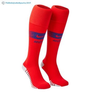 Chaussette Atletico Madrid Domicile 2018 2019 Rouge