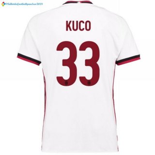Maillot Milan Exterieur Kuco 2017 2018 Maillot Milan Exterieur Kuco 2017 2018
