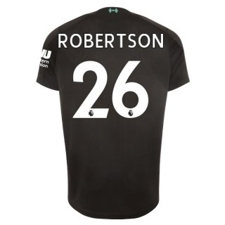 Maillot Liverpool NO.26 Robertson Third 2019 2020 Noir Maillot Liverpool NO.26 Robertson Third 2019 2020 Noir
