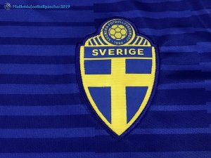 Maillot Suède Exterieur 2018 Bleu