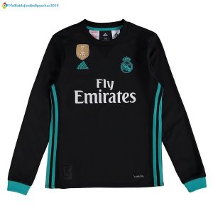 Maillot Real Madrid Exterieur ML Enfant 2017 2018