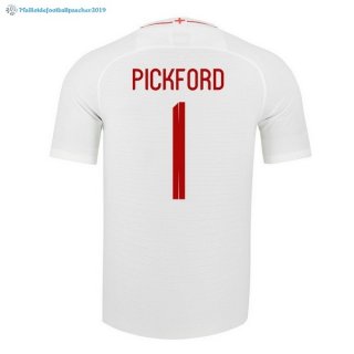 Maillot Angleterre Domicile Pickford 2018 Blanc Maillot Angleterre Domicile Pickford 2018 Blanc