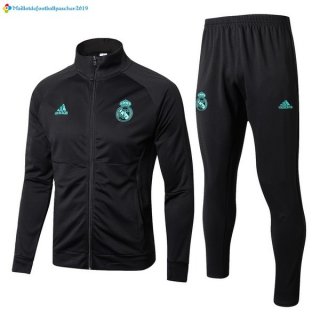 Survetement Real Madrid 2017 2018 Vert Noir Survetement Real Madrid 2017 2018 Vert Noir