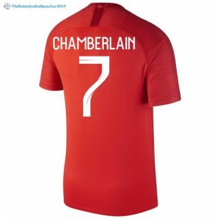 Maillot Angleterre Exterieur Chamberlain 2018 Rouge Maillot Angleterre Exterieur Chamberlain 2018 Rouge