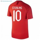 Maillot Angleterre Exterieur Sterling 2018 Rouge