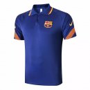 Polo Barcelona 2020 2021 Bleu Orange