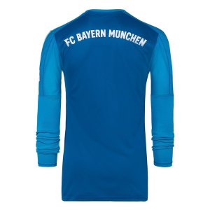 Maillot Bayern Munich Exterieur ML Gardien 2018 2019 Bleu