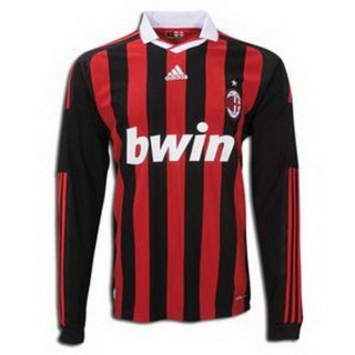 Maillot AC Milan Domicile ML Retro 2009/2010 Rouge Maillot AC Milan Domicile ML Retro 2009/2010 Rouge