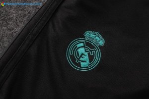 Survetement Real Madrid 2017 2018 Blanc Noir