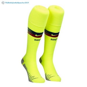Chaussette Barcelona Exterieur 2018 2019 Vert