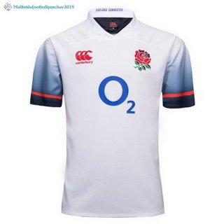 Maillot Rugby Angleterre Domicile 2017 2018 Blanc Maillot Rugby Angleterre Domicile 2017 2018 Blanc