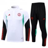 Training Manchester United 2024 Blanc Rouge