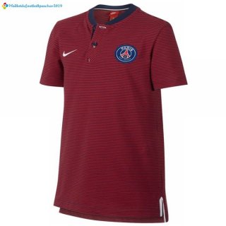 Polo Paris Saint Germain 2017 2018 Rouge Polo Paris Saint Germain 2017 2018 Rouge