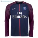 Maillot Paris Saint Germain Domicile ML 2017 2018 Bleu