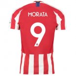 Thailande Maillot Atlético De Madrid NO.9 Morata Domicile 2019 2020 Rouge