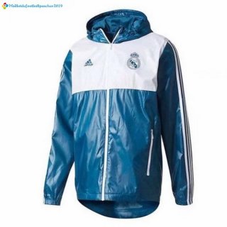 Coupe Vent Real Madrid 2017 2018 Bleu Coupe Vent Real Madrid 2017 2018 Bleu