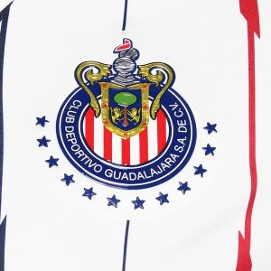 Maillot CD Guadalajara Exterieur ML 2018 2019 Blanc