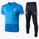 Entrainement Real Madrid Ensemble Complet 2018 2019 Bleu Noir