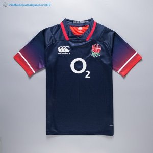 Maillot Rugby Angleterre Exterieur 2017 2018 Bleu