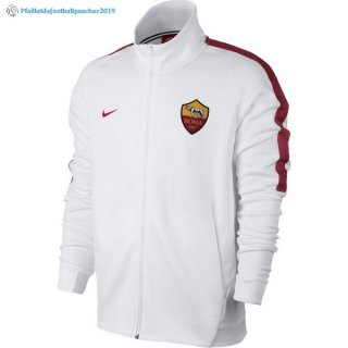 Veste AS Roma 2017 2018 Blanc