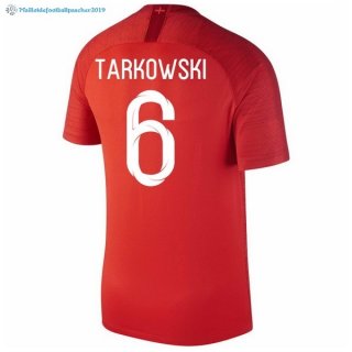 Maillot Angleterre Exterieur Tarkowski 2018 Rouge Maillot Angleterre Exterieur Tarkowski 2018 Rouge