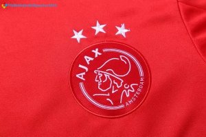 Survetement Ajax 2017 2018 Rouge Bleu