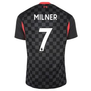 Maillot Liverpool NO.7 Milner Third 2020 2021 Noir Maillot Liverpool NO.7 Milner Third 2020 2021 Noir