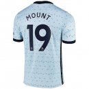 Maillot Chelsea NO.19 Mount Exterieur 2020 2021 Bleu