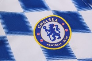 Maillot Entrainement Chelsea Ensemble Complet 2018 2019 Bleu Blanc