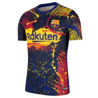 Thailande Maillot Barcelona Pre Match 2020 Rouge Bleu