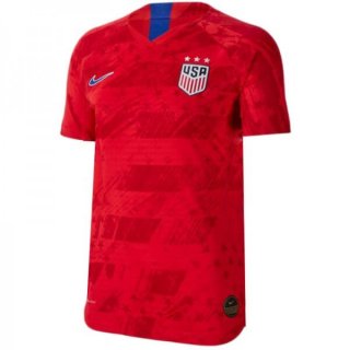 Thailande Maillot États-Unis Exterieur 2019 Rouge