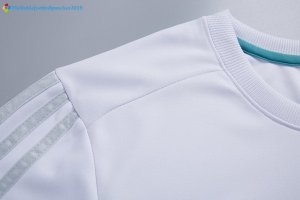 Survetement Real Madrid 2017 2018 Blanc Vert