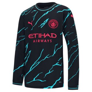 Thailande Maillot Manchester City Exterieur ML 2023 2024