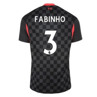 Maillot Liverpool NO.3 Fabinho Third 2020 2021 Noir Maillot Liverpool NO.3 Fabinho Third 2020 2021 Noir