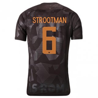 Maillot AS Roma Domicile Strootman 2017 2018 Maillot AS Roma Domicile Strootman 2017 2018