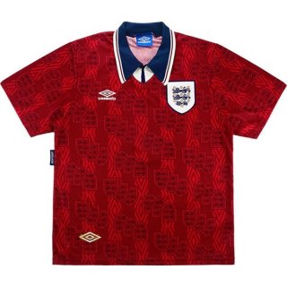 Maillot Angleterre Exterieur Retro 1994 Rouge Maillot Angleterre Exterieur Retro 1994 Rouge