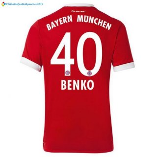 Maillot Bayern Munich Domicile Benko 2017 2018