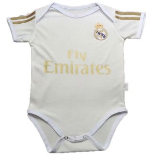 Maillot Real Madrid Domicile Onesies Enfant 2019 2020 Blanc