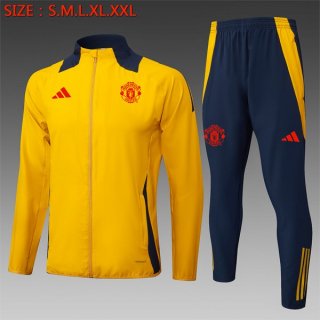 Survetement Manchester United 2025-2026 Jaune Survetement Manchester United 2025-2026 Jaune