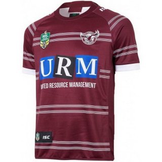 Maillot Manly Sea Eagles Domicile 2018 Rouge