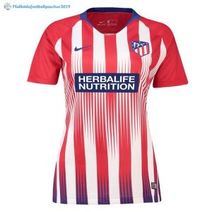 Maillot Atletico Madrid Domicile Femme 2018 2019 Rouge