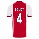 Maillot Ajax Domicile De Ligt 2019 2020 Rouge