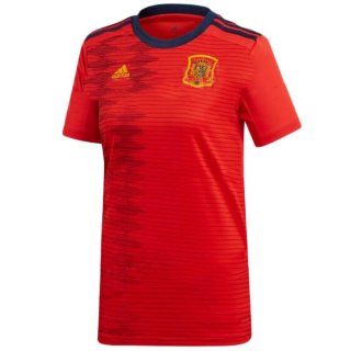 Maillot Espagne Domicile Femme 2019 Rouge