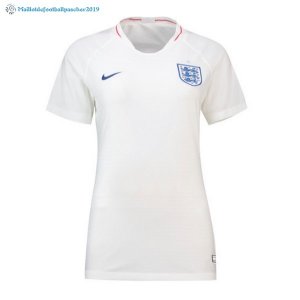 Maillot Angleterre Domicile Femme 2018 Blanc